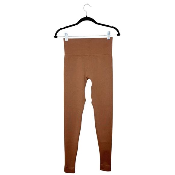 SET Active Sculptflex Seamless 7/8 Athletic Leggings in Copper Brown Size Medium - Picture 2 of 7